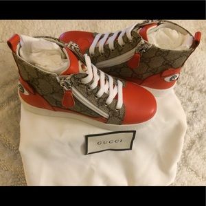 💜 Gucci kids High Top Sneakers